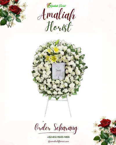 Krans Bunga Duka Cita bojongkunci